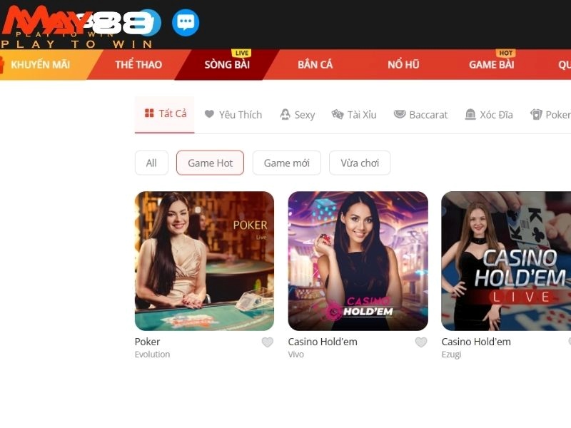 Hướng dẫn chi tiết cách chơi Poker tại May88 dành cho người mới