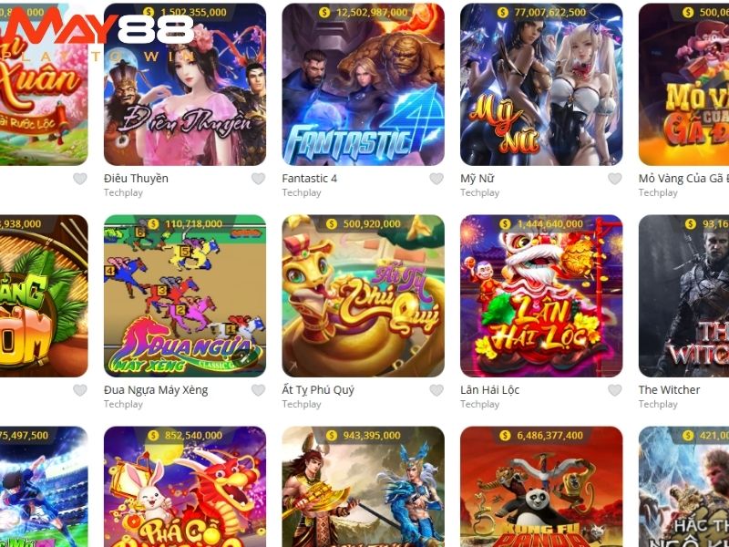 Đánh giá về sảnh game nổ hũ May88  